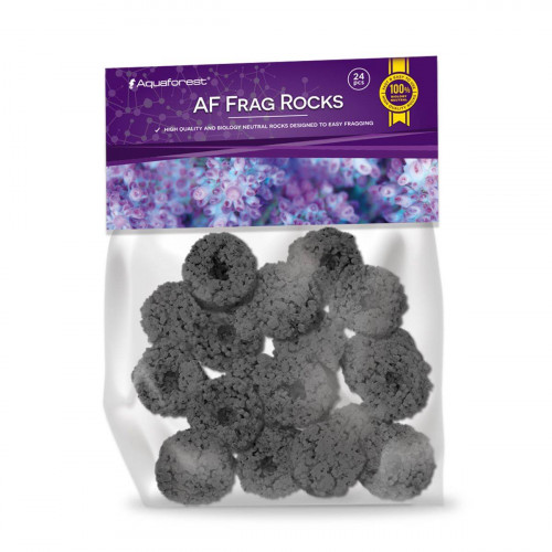 AF Frag Rocks (Black, 24 pcs) - Aquaforest