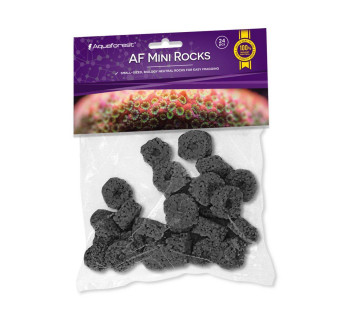 AF Mini Rocks (Black, 24 pcs) - Aquaforest