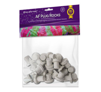 AF Plug Rocks (White, 24 pcs) - Aquaforest