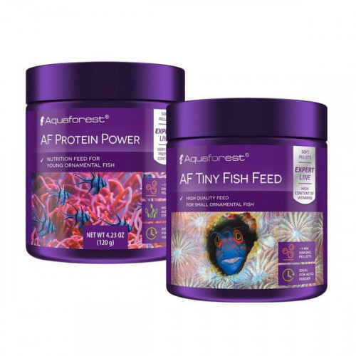Aquaforest Protein Power / Tiny Fish Feed Duo Pack