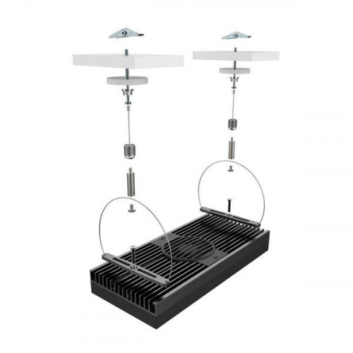AI Single Module Hanging Kit – Black – COMPATIBLE W/ ALL HYDRA MODULES