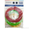 Simplicity Heavy-Duty Silicone Dosing Pump Tubing - Green/Red/Yellow Combo Pack - 10 Feet of Each 