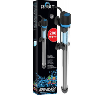 Cobalt Aquatics Neo-Glass Submersible Aquarium Heater - 200 Watt