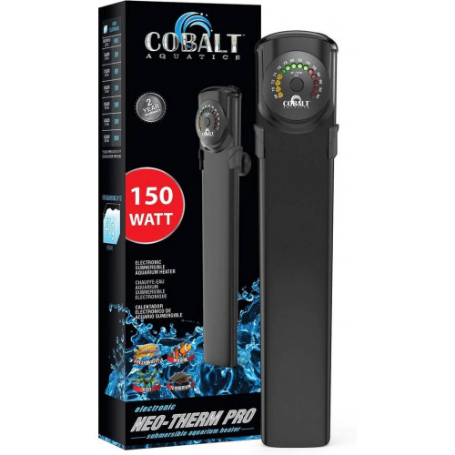 Cobalt Aquatics Neo-Therm Pro Submersible Aquarium Heater (Plastic) - 150 Watt